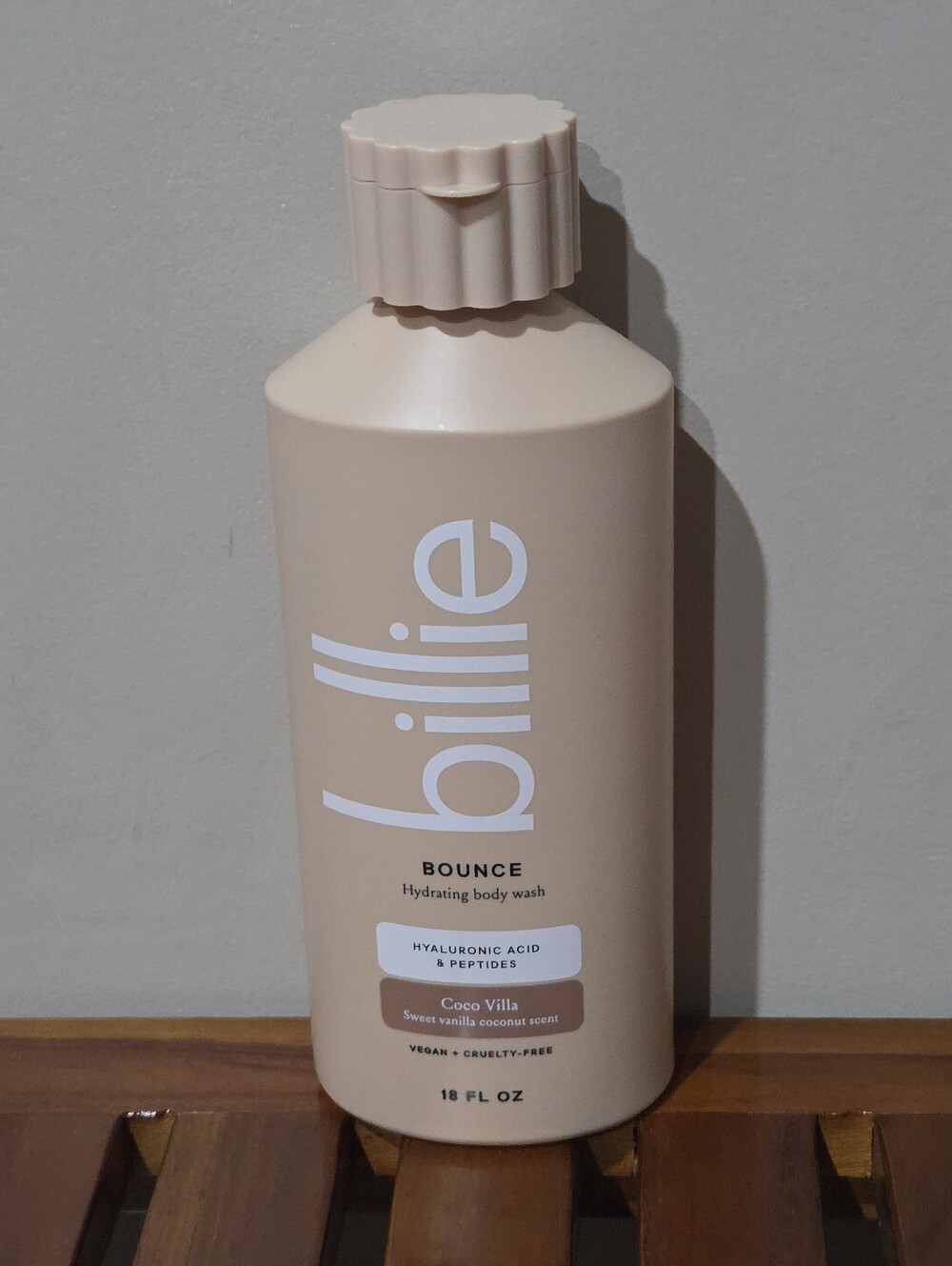 Billie Bounce Coco Villa- Sweet Vanilla Coconut Hydrating Body Wash, 18 fl oz